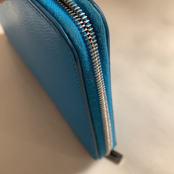 Celine LARGE ZIP WALLET IN GRAINED CALFSKIN - Picture 5 of 5